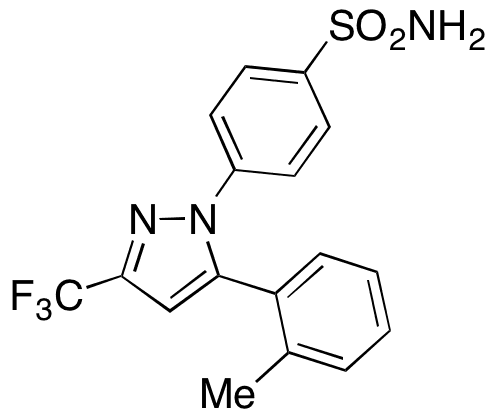 4-Desmethyl-2-methyl Celecoxib - Chemical structure and product image