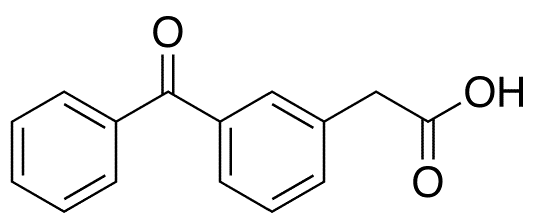 Desmethyl Ketoprofen - Chemical structure and product image