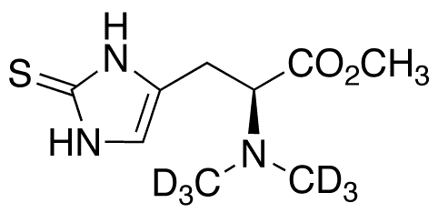 N-Desmethyl L-Ergothioneine-d6 Methyl Ester - Chemical structure and product image