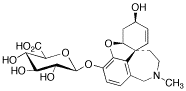 O-Desmethyl Galanthamine beta-D-Glucuronide - Chemical structure and product image