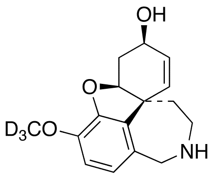 N-Desmethyl Galanthamine-O-methyl-d3 - Chemical structure and product image