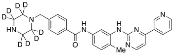 N-Desmethyl Imatinib-d8 - Chemical structure and product image