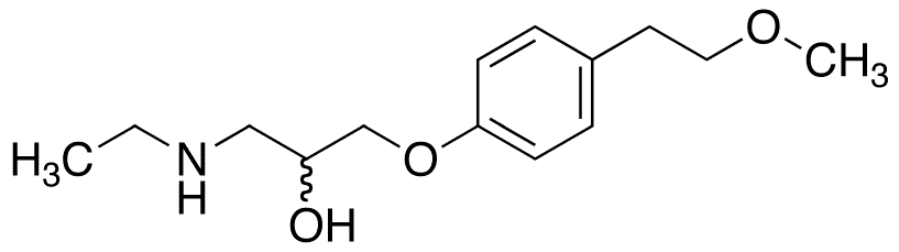 C-Desmethyl Metoprolol - Chemical structure and product image