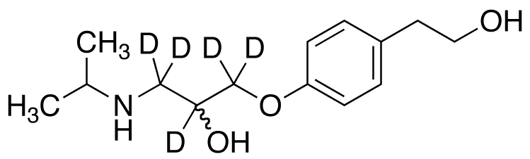 O-Desmethyl Metoprolol-d5 - Chemical structure and product image