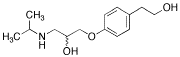 O-Desmethyl Metoprolol - Chemical structure and product image
