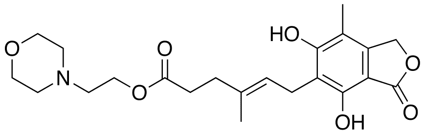O-Desmethyl Mycophenolate Mofetil(Impurity A) - Chemical structure and product image