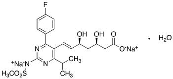 N-Desmethyl Rosuvastatin Disodium Salt Monohydrate - Chemical structure and product image