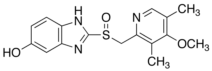 5-O-Desmethyl Omeprazole - Chemical structure and product image