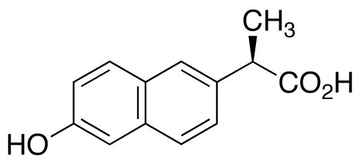 (R)-O-Desmethyl Naproxen - Chemical structure and product image