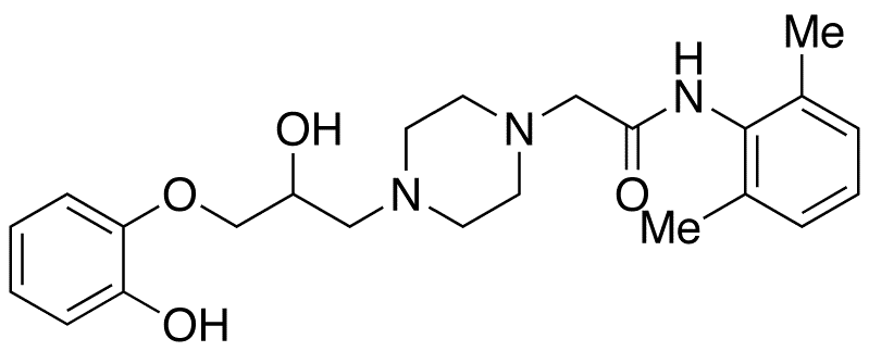 Desmethyl Ranolazine - Chemical structure and product image