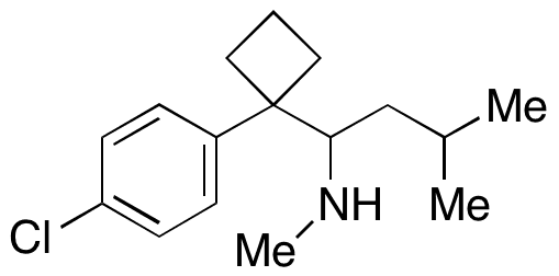 Desmethyl Sibutramine - Chemical structure and product image