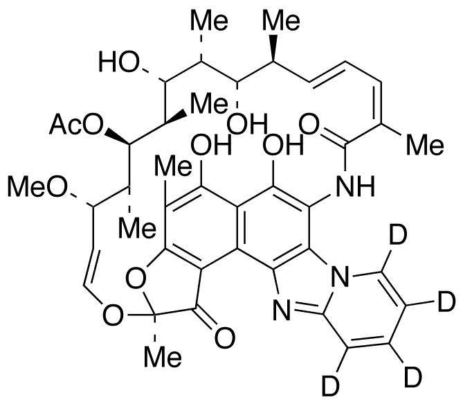 11-Desmethyl Rifaximin-d4 - Chemical structure and product image