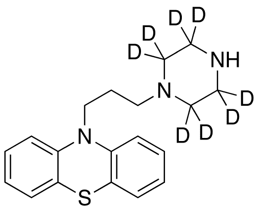 N-Desmethyl Perazine-d8 - Chemical structure and product image