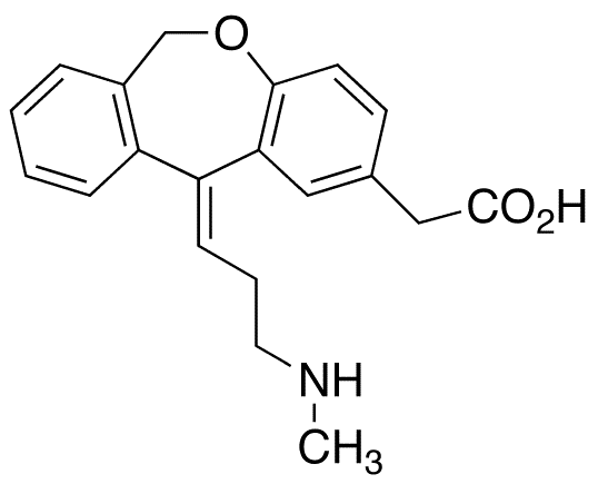 N-Desmethyl Olopatadine - Chemical structure and product image