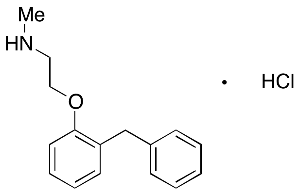 N-Desmethyl Phenyltoloxamine Hydrochloride - Chemical structure and product image