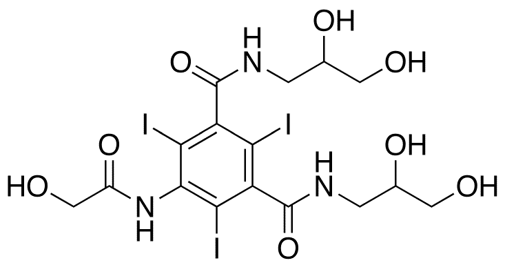 N-Desmethyl Iomeprol - Chemical structure and product image