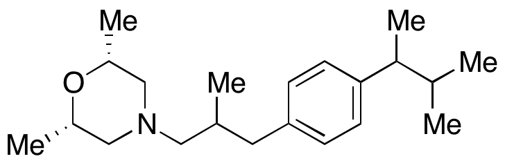 1-Desmethyl-2-methylpropyl Amorolfine - Chemical structure and product image