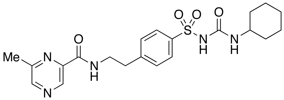 5-Desmethyl-6-methyl Glipizide - Chemical structure and product image