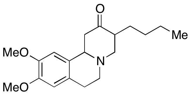 3-Des(2-methylpropyl)-3-n-Butyl Tetrabenazine - Chemical structure and product image