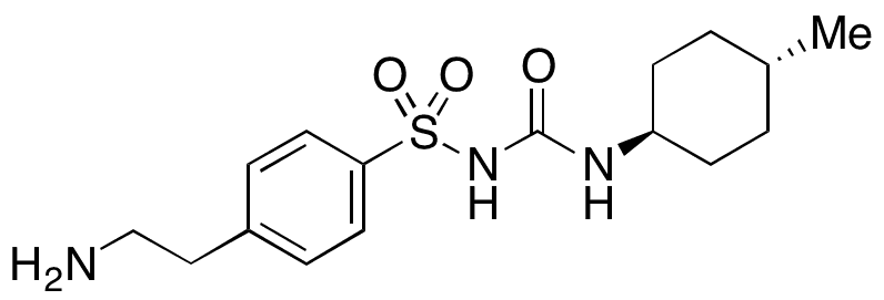 Des(5-methylpyrazinecarbonyl) trans-4-Methyl Glipizide - Chemical structure and product image