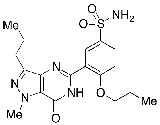 N-Des[2-(1-methyl-2-pyrrolidinyl)ethyl] Udenafil - Chemical structure and product image