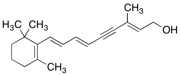 7-Demethyl-11,12-didehydro-3-methyl Retinol - Chemical structure and product image