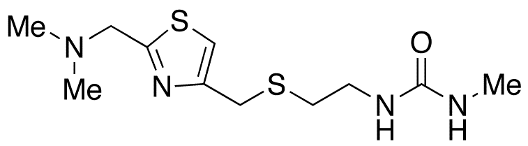 Des(N-methyl-2-nitro-1,1-ethenediamino) N-Methylureido Nizatidine - Chemical structure and product image