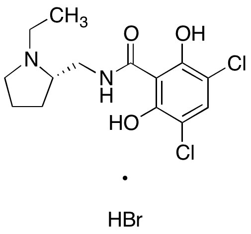 S-(+)-O-Desmethylraclopride Hydrobromide - Chemical structure and product image