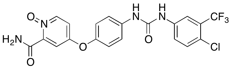 N-Desmethyl Sorafenib (Pyridine)-N-oxide - Chemical structure and product image