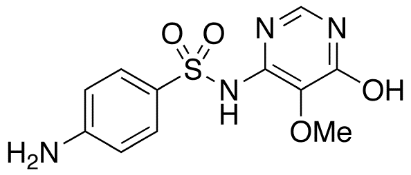 O-Desmethyl Sulfadoxine - Chemical structure and product image