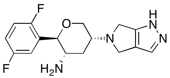 Desmethylsulfonyl-Omarigliptin - Chemical structure and product image