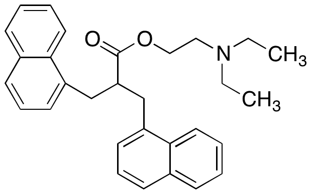 2-Desmethyltetrahydrofuran-methylnaphthalene Nafronyl - Chemical structure and product image