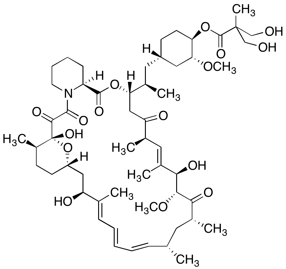 7-O-Desmethyl Temsirolimus - Chemical structure and product image
