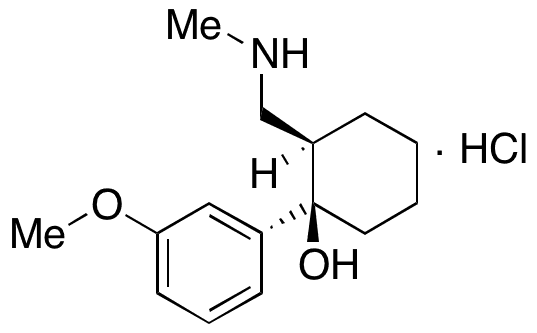 N-Demethyltramadol Hydrochloride - Chemical structure and product image