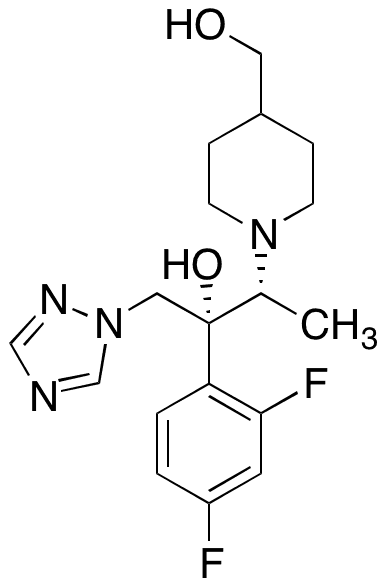 4-Desmethylene-4-hydroxymethyl-efinaconazole - Chemical structure and product image