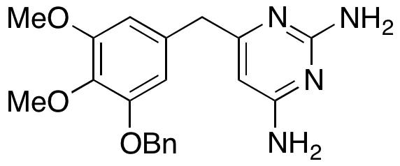 3-Desmethyl Trimethoprim 3-Benzyl Ether - Chemical structure and product image