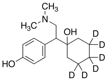 D,L-O-Desmethyl Venlafaxine-d6 - Chemical structure and product image