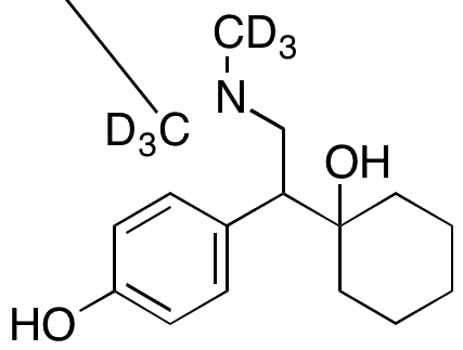 D,L-O-Desmethyl Venlafaxine-d6 - Chemical structure and product image
