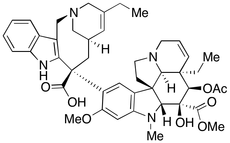 18-O-Desmethyl Vinorelbine - Chemical structure and product image