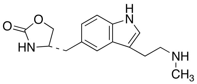 N-Desmethyl Zolmitriptan - Chemical structure and product image
