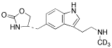 N-Desmethyl Zolmitriptan-d3 - Chemical structure and product image