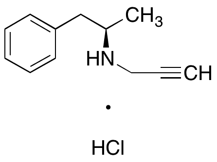 R-(-)-Desmethyldeprenyl Hydrochloride - Chemical structure and product image