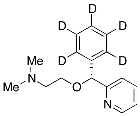 R-Desmethyl Doxylamine-d5 - Chemical structure and product image