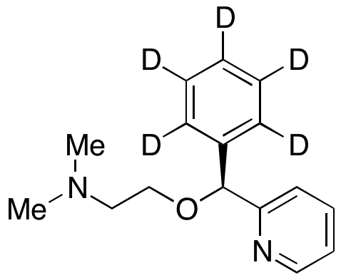 (S)-Desmethyl Doxylamine-d5 - Chemical structure and product image