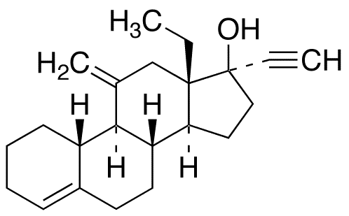 Desogestrel - Chemical structure and product image