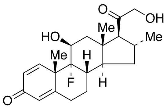 Desoxymetasone - Chemical structure and product image
