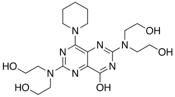 4-Despiperidinyl-4-hydroxy Dipyridamole - Chemical structure and product image