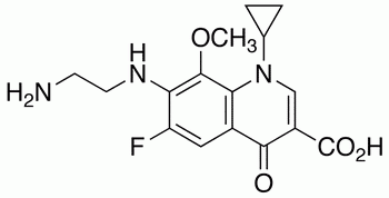 Despropylene Gatifloxacin - Chemical structure and product image
