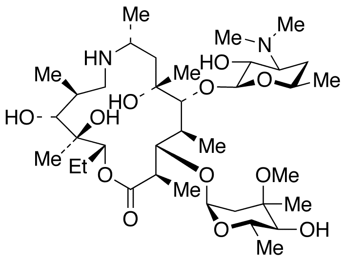 N-Despropyl Gamithromycin - Chemical structure and product image