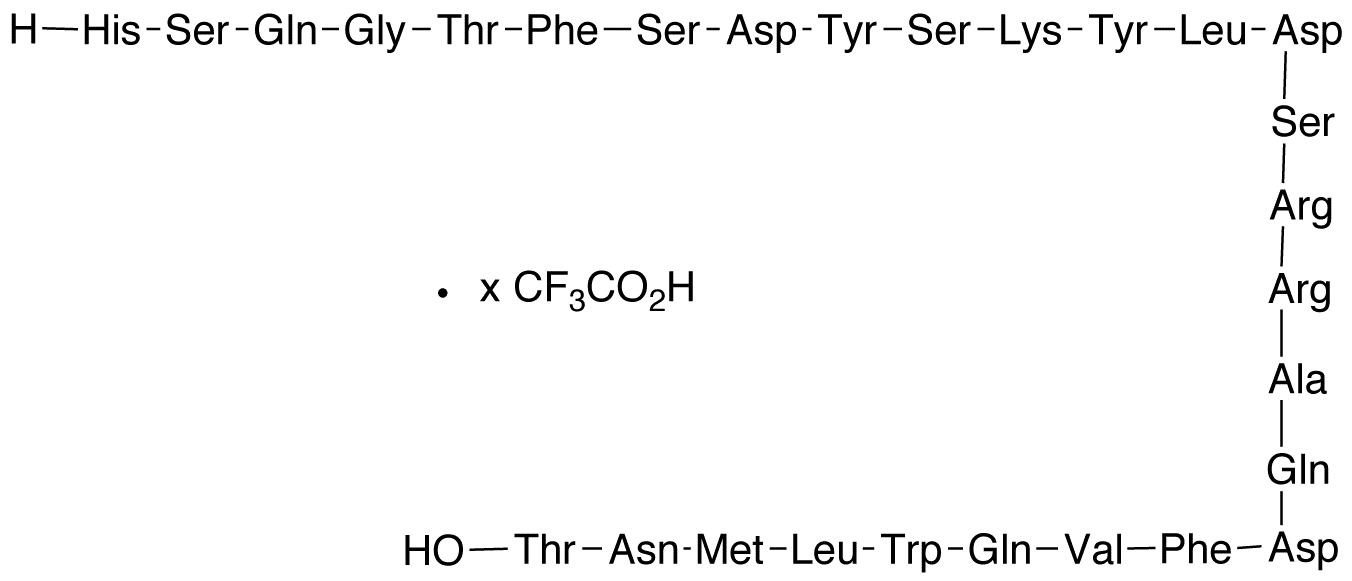 [Des-Thr7]-Glucagon Trifluoroacetic Acid Salt - Chemical structure and product image